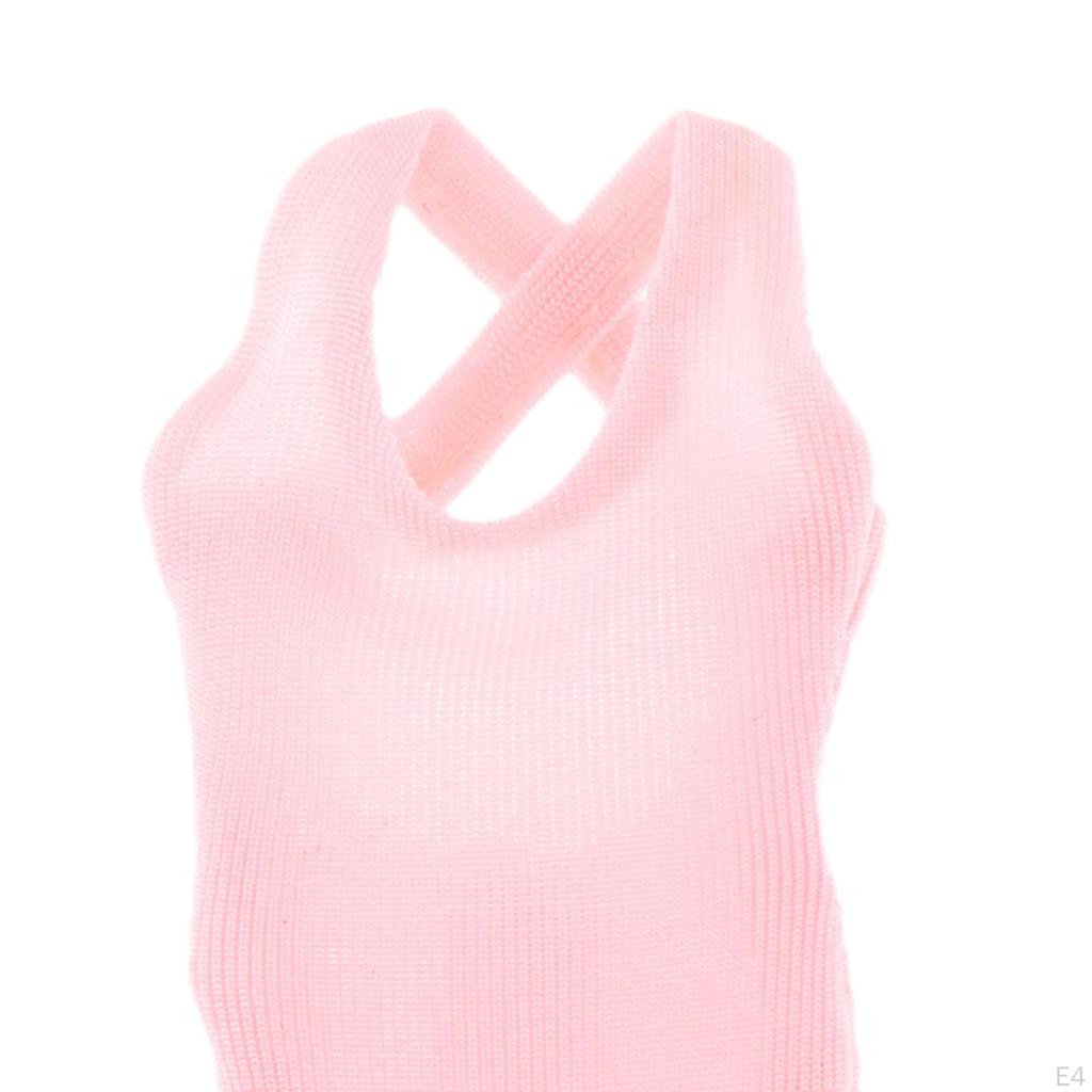 Maßstab 1/12 Actionfigur Kleidung Handgefertigtes Kostüm Stilvoller Puppen-Badeanzug Dessous für 6" Figuren Körper