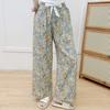 Cotton Silk Pajama Pants for Women, New Summer Style, Thin Cotton Casual Pants, Can Be Worn Outside, Large Size Home Pants