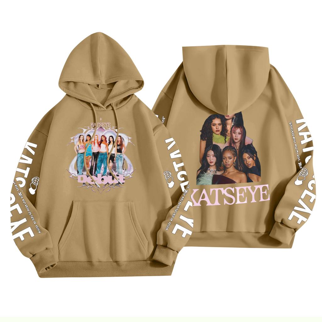 Unisex Fashion Lightweight Long Sleeve Pullover With Pockets Printed Hoodie