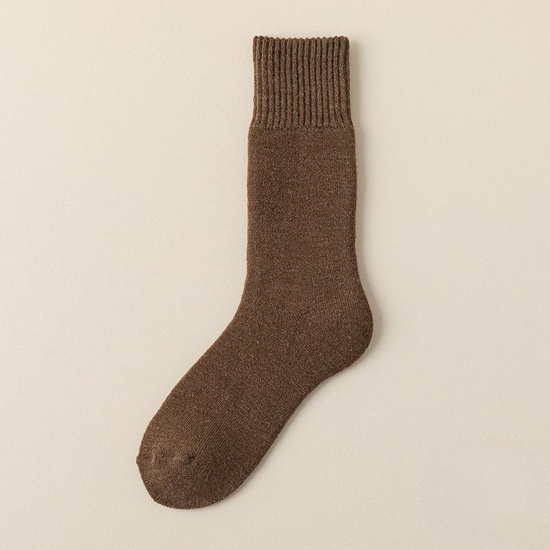 Fleece and Thickened Wool Socks for Men and Women To Keep Warm in Winter