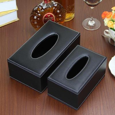 Leather Tissue Box for Home, Hotel, or Car