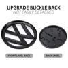 2026 Hot Valve Stems Caps For VW VOLKSWAGEN New Chrome Silver Or Black Car Front Radiator Grille Emblem For Volkswagen VW Golf 7 MK7 2014