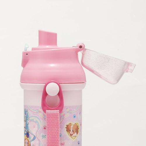 Skater Children's Plastic Water Bottle 480ml One Push Open/Close Antibacterial Child Friendly Lightweight Antibacterial Treatment Made In Japan Wandaf