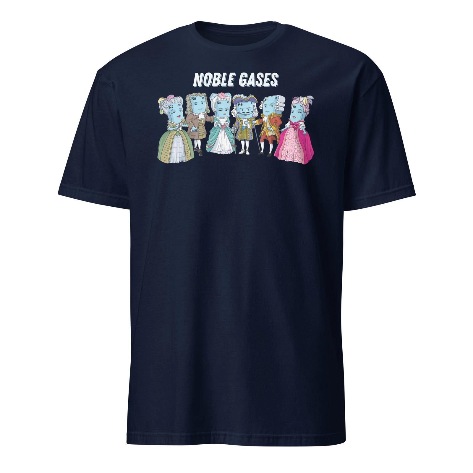 Noble Gases Science Shirt Joke Funny Periodic Table Nerd T-Shirt Size S-3XL Gift 4XL