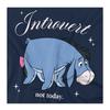 Winnie the Pooh Unisex Adult Introvert Eeyore T-Shirt