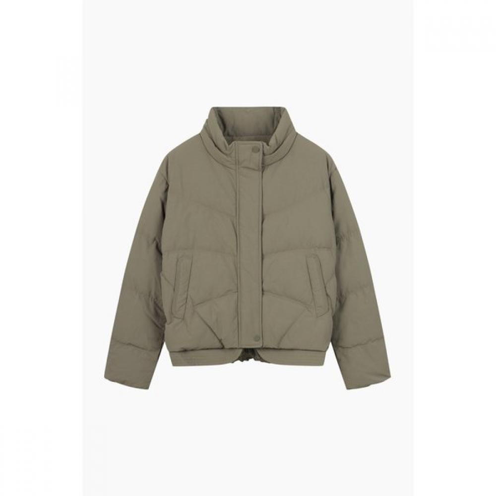 Benetton White Ribbon Knit Down Jumper Bapdf2611