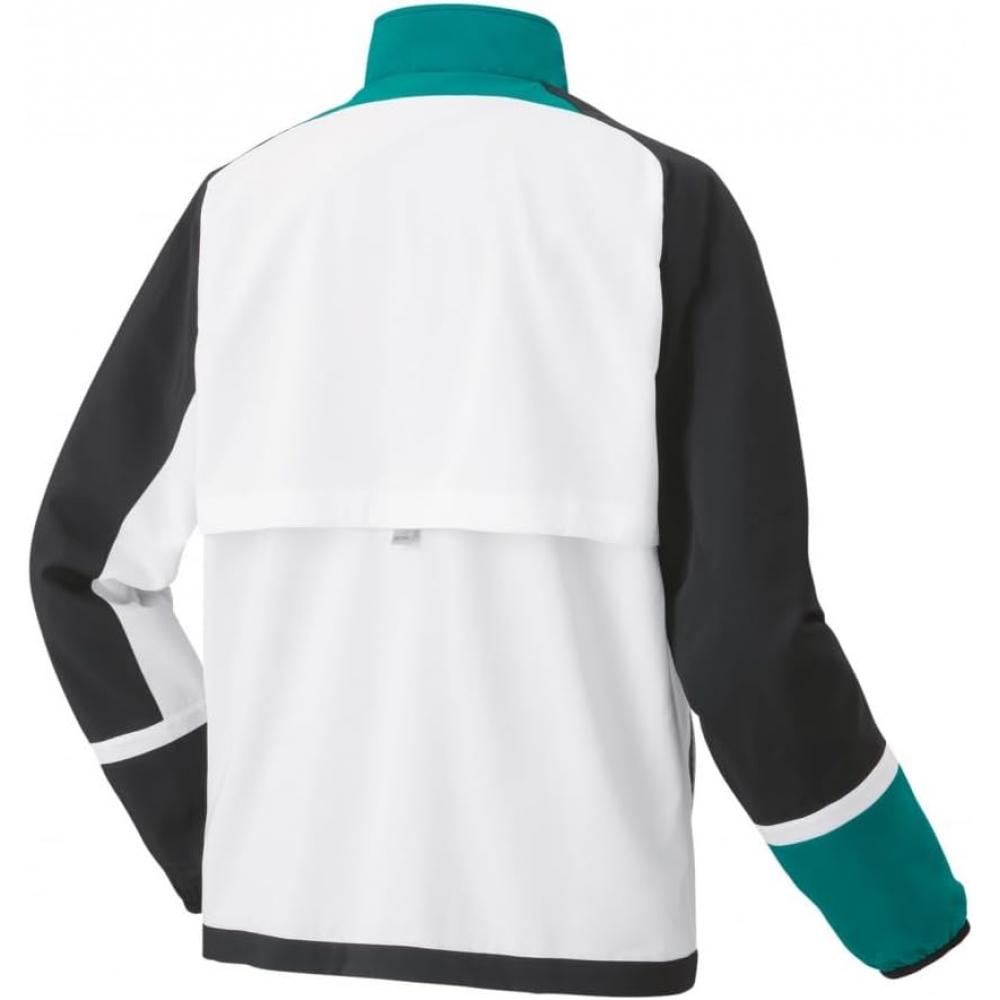 Yonex Yonex Tennis Shirt Lined Windwarmer Shirt  Fit StyLe  Unisex AduLt L Peacock Green  502 