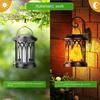 New Solar Courtyard Light Outdoor Garden Decoration Waterproof Wall Light LED Landscape Light Simulation Flame Light