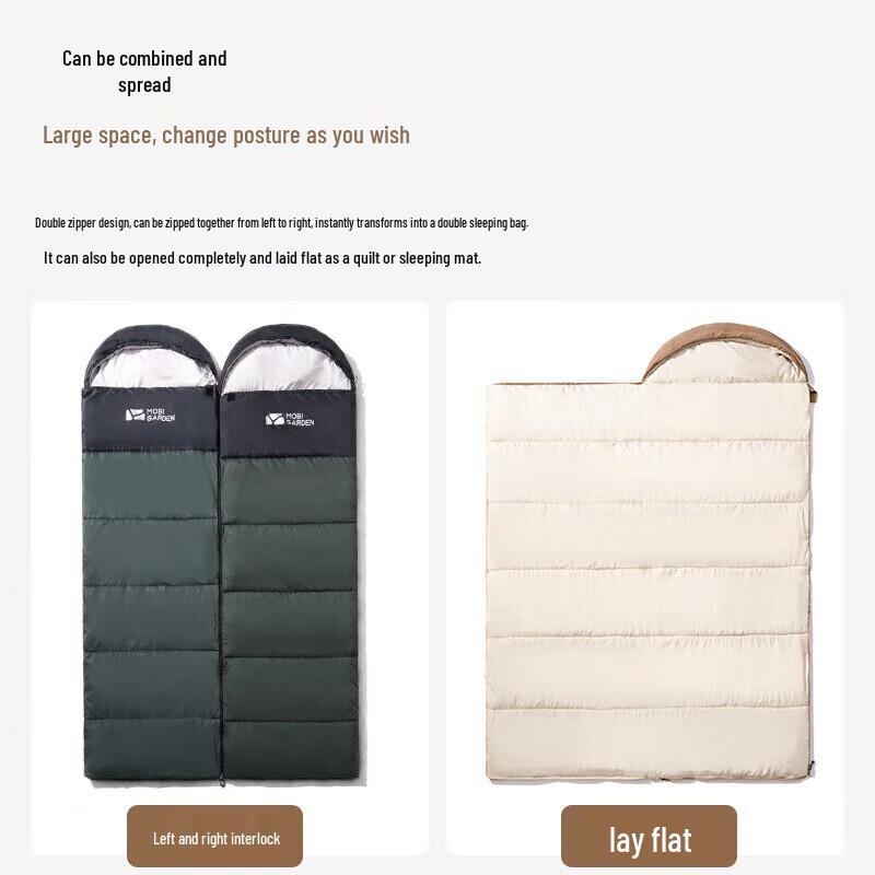 Mobi Garden Xiangyun 1.4 Spliced Warm Camping Sleeping Bag