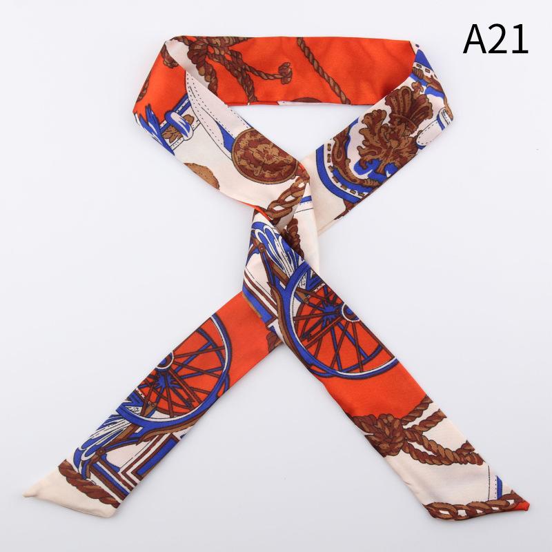 Silk Scarves Versatile Tied Bags, Long Strips, Small Silk Scarves, Bows, Headbands, Streamers, Gift Boxes, Gift Straps.