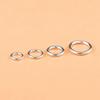S925 Sterling Silver Jump Rings: Open, Closed, Round Connectors for DIY Jewelry and Bracelet Making