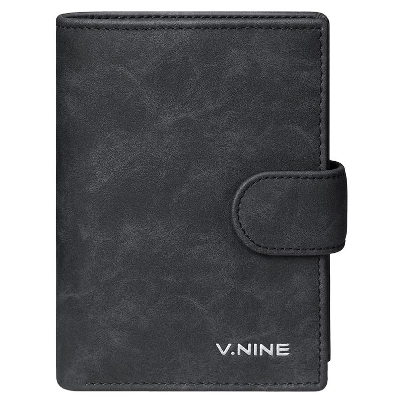 Мужской короткий бифолд-кошелек V.NINE