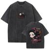 Anime Demon Slayer Tsugikuni Yoriichi Graphic T Shirt Men Women Clothing Casual Oversized T-shirts Harajuku Trendy Streetwear