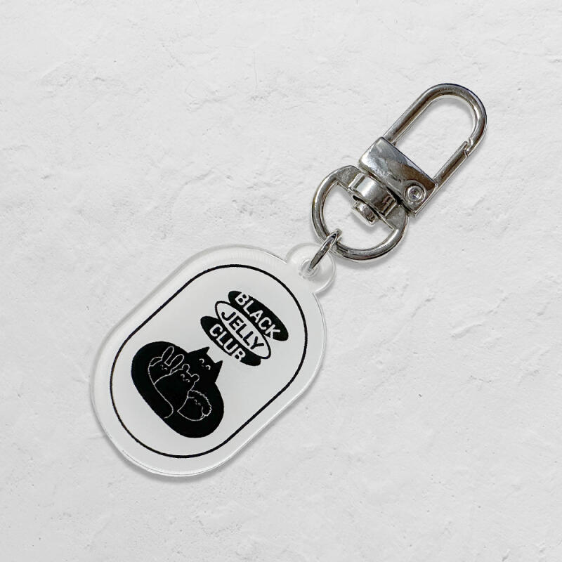 [White Bird] Acrylic Keyring