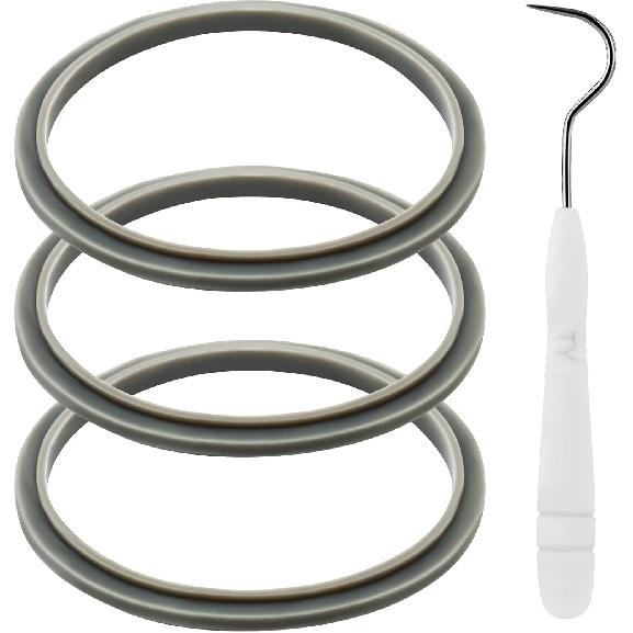 Nutribullet Replacement Parts – Gasket Replacement Rubber Seal Rings for Nutribullet 900 Series & 600W, Food-Grade Silicone Rubber Ring Gaskets,