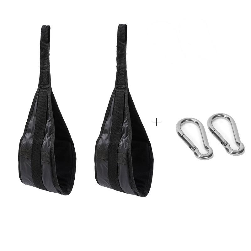 Fitness AB Sling Straps Aufhängung, reißfest, strapazierfähig, Paar für Klimmzugstange, hängende Beinerhöhung, Heim-Fitness-Fitnessgeräte