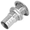Water Drainage Plug Thru Hull Fitting 1in Outlet 316 Stainless Steel Corrosion Resistant for Marine Boat Yacht
