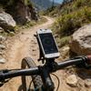 360 Rotating Silicone Bike Phone Holder, Shockproof Universal Mount for Bicycle Motorcycle Handlebar. 13 * 6 * 5