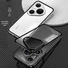Compatible Pura80 Snap Button Metal Frame Phone Case with Frosted Back Cover