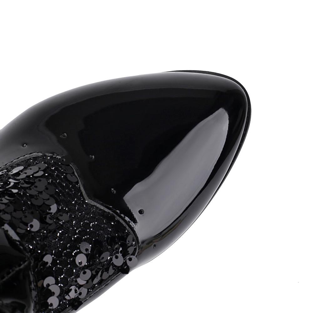 Fashion Spring Vintage Women Victorian Boots Lace Up High Heel Bootie cross straps Princess Sequins Lace Hollow Out Party Costume Shoes