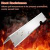 Grill Hitzeschutzbleche Edelstahl BBQ Hitzeschild Platten Leichte Grill Ersatzteile Antihaft Flammenverteiler Brenner