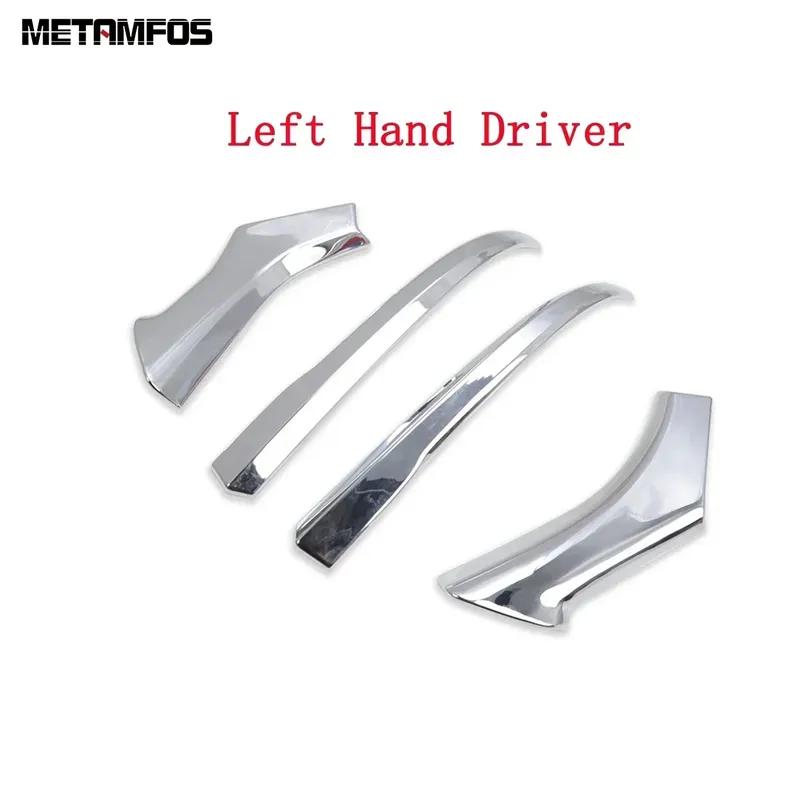 For Toyota Highlander Kluger XU70 -2024 2025 2026 Chrome Rearview Side View Mirror Strip Cover Trim Accessories Car Styling