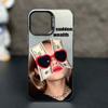 New European and American applicable iphone17 mobile phone case Apple 15promax/14 creative 13pro12 sunglasses 16xr