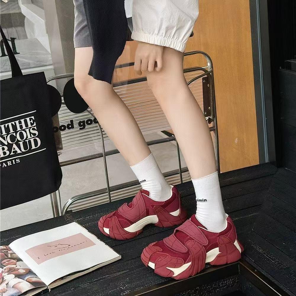 20252025 new octopus dad shoes thick sole heightening dad shoes women's trendy brand fashion popular women's shoes