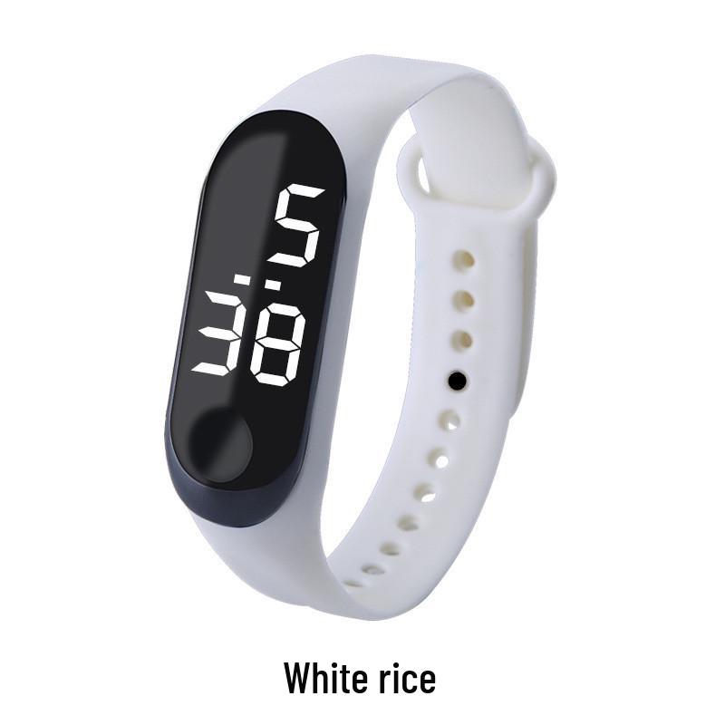Waterproof LED Touch Control Casual Sports Watch for Students and Couples