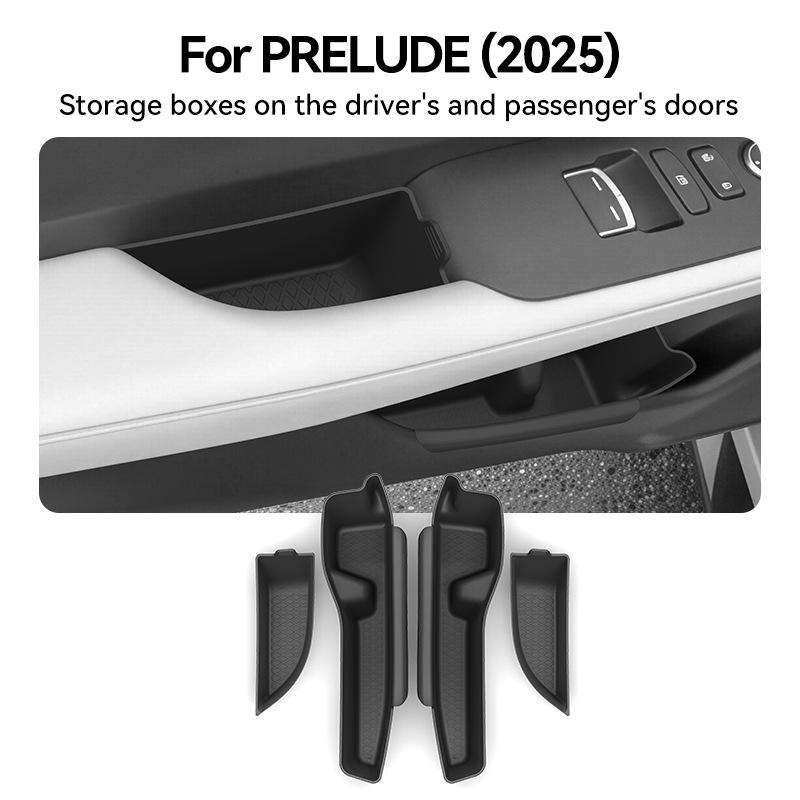 Suitable for the 2025 Honda Prelude Road Prelude door side storage box decorative door storage box