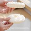 1 Set Kitchen Cleaning Sponge Double-sided Sponge with Suction Cup Holder Absorbent Scrub Sponge for Kitchen Dishwashing Bathroom Cleaning