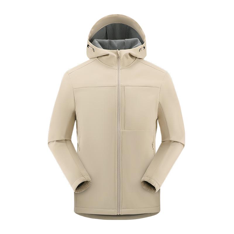 

Водонепроницаемая ветрозащитная флисовая куртка для пеших прогулок на осень/зиму для пар. 2XL