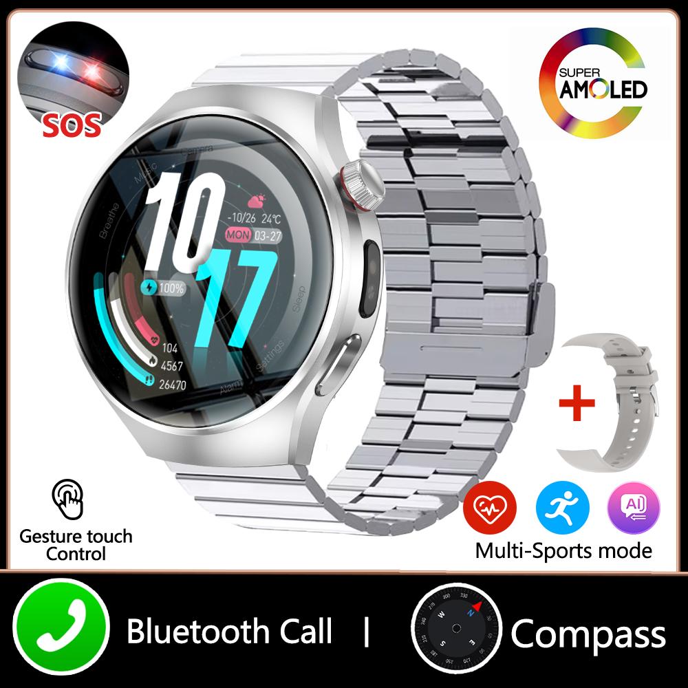 WATCH 5 Pro GPS NFC Smart Watch Men 360*360  Screen Heart Rate Bluetooth Call IP68 Waterproof Women Smartwatch  New