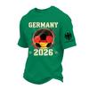 Men's Casual Printed Short Sleeve T-Shirt Lightweight Breathable Round Neck
