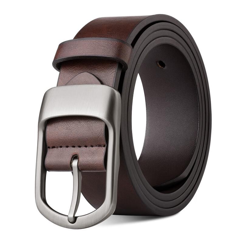 Men's Retro Genuine Leather Pin Buckle Belt