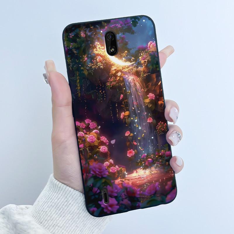 Cute Rabbit Love Heart Funny Phone Case For Nokia C1 Plus C2 Case Soft Silicone Back Cover For NokiaC1 C 1 Plus Fundas C 2 Coque