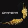 3D Metal Angel and Eagle Wings Car Logo Sticker for Sedan Customization