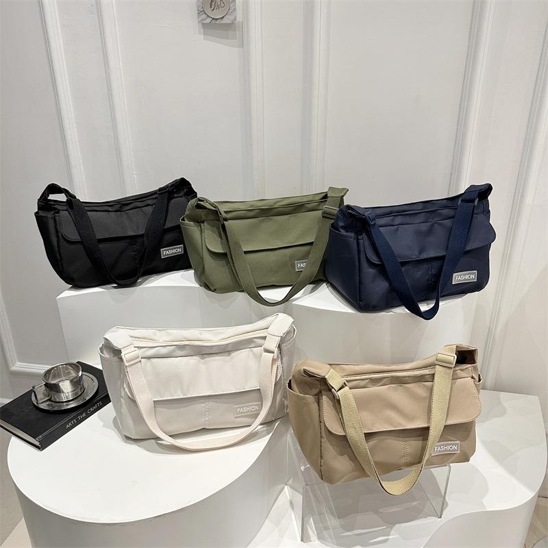 Crossbody Bag Casual Gender-free Shoulder Bag Lightweight Crossbody Bag Unisex Large-capacity Travel Messenger Bag