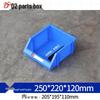 Thickened Tool and Parts Storage Box with Slanted Mouth