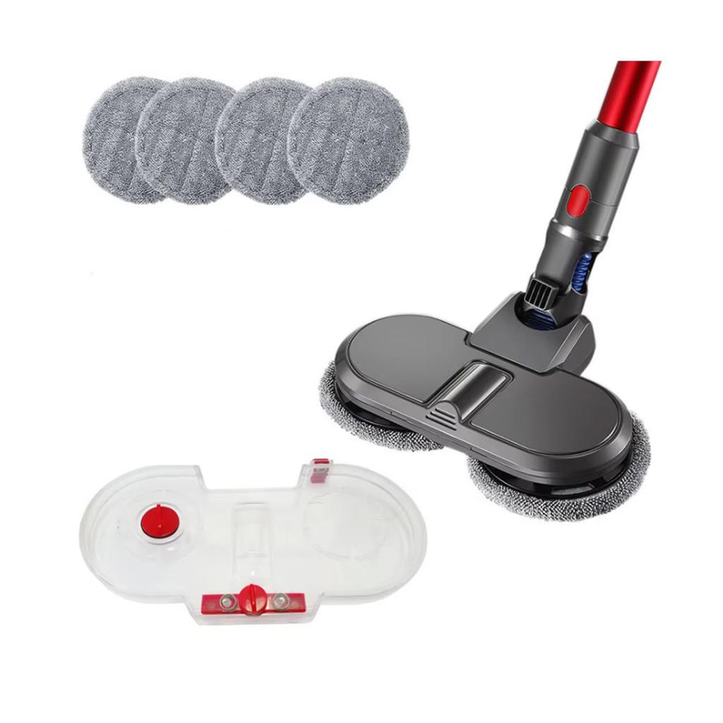 Electric Wet & Dry Mop Cleaning Mop Floor Head Brush For Dyson V7 V8 V10 V11 Wireless Vacuum Cleaner Accessories Water Tank