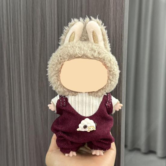 Doll Clothes Set for 17cm Labu-bu Luxury Chic Style Outfit Unique Doll