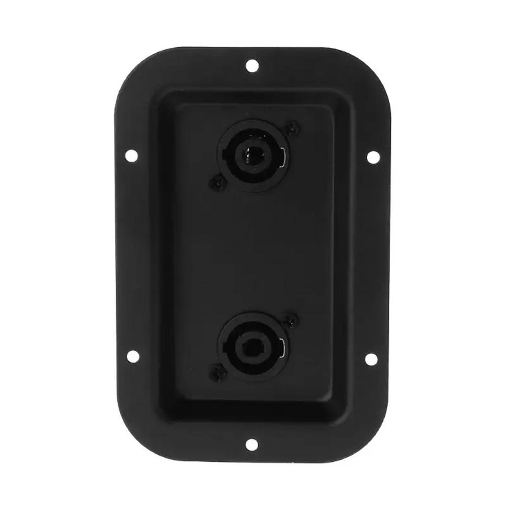 1Pcs 1/4  Speaker Cabinets Portable Speaker Box Terminal Cup Speaker Plate  for SpeakOn PA Speaker