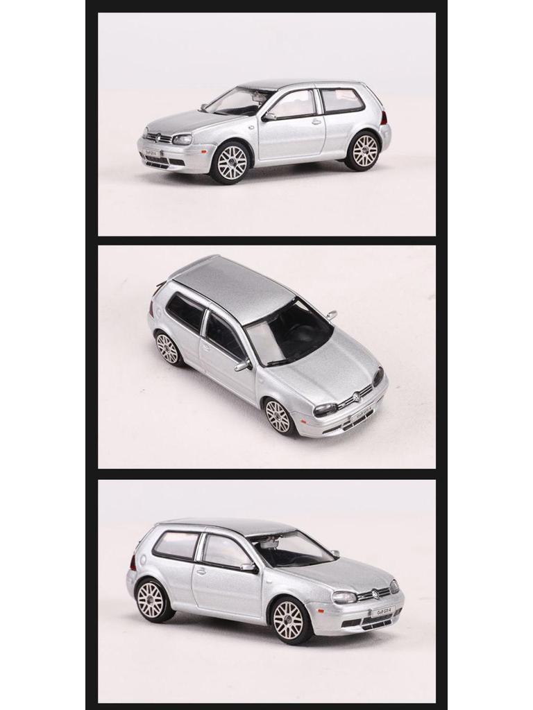 GCD 1:64 Volkswagen Golf MK4 GTI Commemorative Edition Alloy Car Model, 2-Door & 4-Door Simulation.