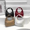 Fashion Trendy Woven Commuting Minimalist Tote Shoulder Bag Niche Design Underarm Shoulder Bag Large Capacity Shoulder Bag 2024
