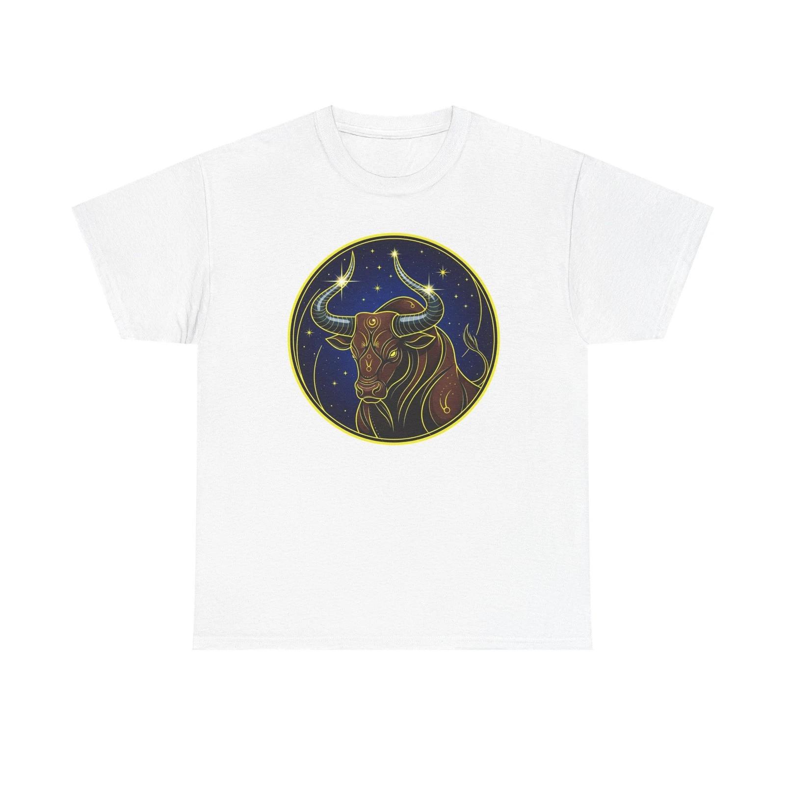 Taurus Zodiac Unisex Heavy Cotton Tee 3XL