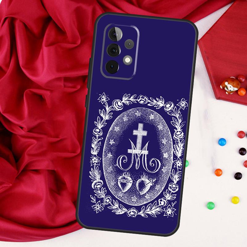 Immaculate Conception Mary And Jesus For Samsung Galaxy A15 A55 A53 A33 A35 A22 A32 A52 A54 A34 A14 A56 A36 A26 A16 A05 A06 Case