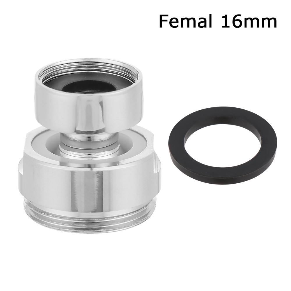 360 Degree Adjustable Brass Faucet Connector Swivel Aerator Adapter Water Purifier Accessories Connect Hose Faucet Fittings