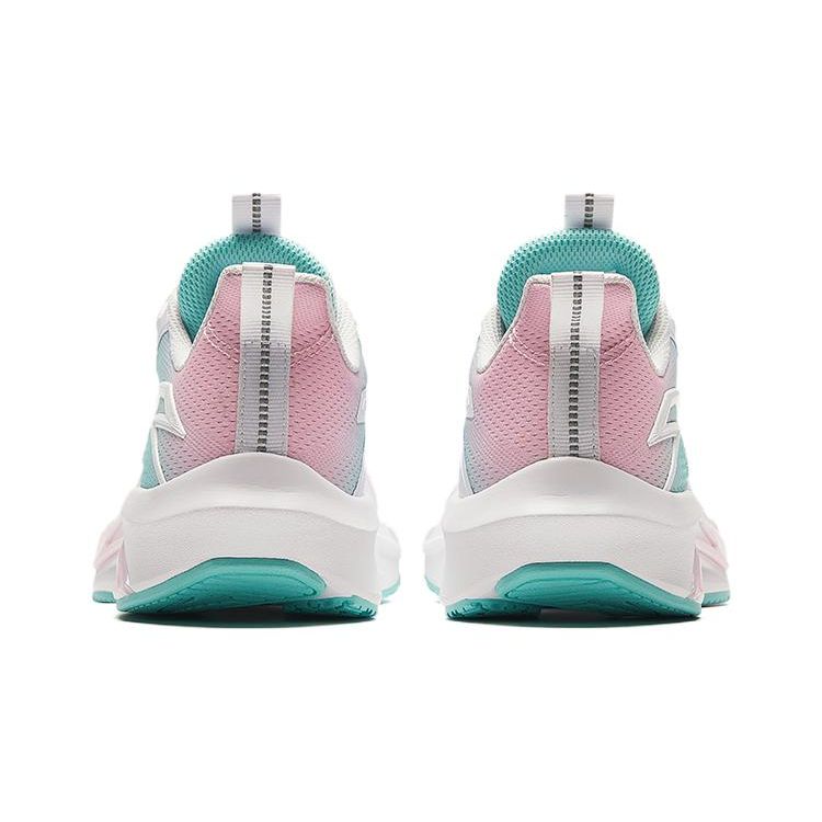 Anta Zapatillas de Running Hailang Lite para Niños Cómodas Versátiles Ligeras Transpirables de Caña Baja Zapatillas de Running para Niños Blanco Rosa Verde 322415503-1