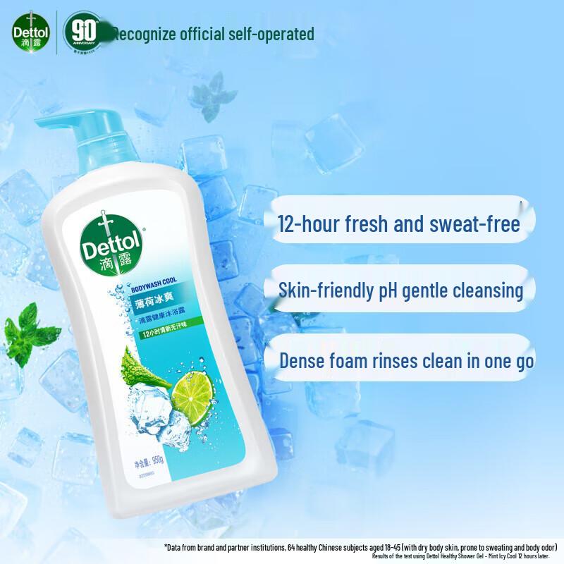 Dettol Mint Ice Cool Shower Gel