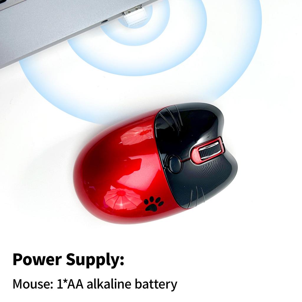 Mofii Mouse M3 DM High-End Wireless Bluetooth Doppia Connettività – Mouse Wireless Silenzioso per Uso Ufficio Laptop